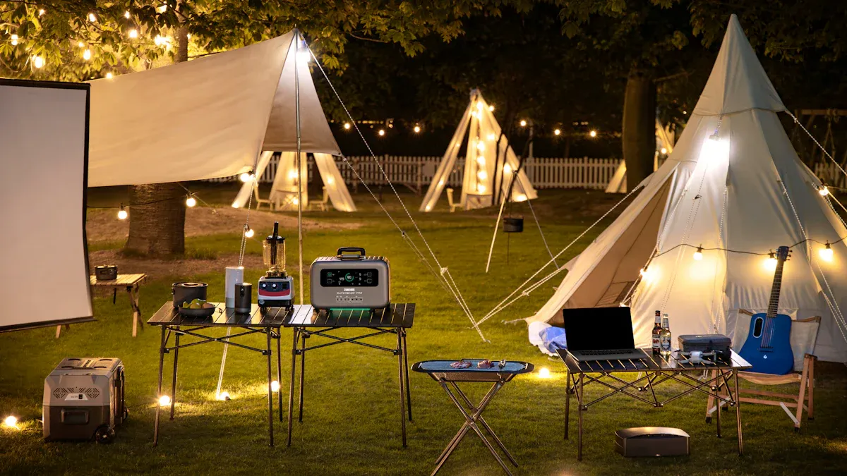 Used Silent Generators for Camping and Construction